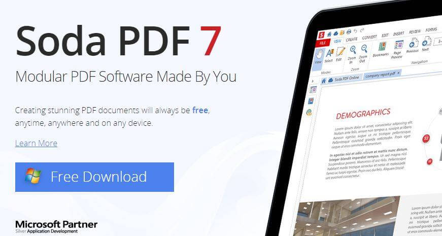 How to convert and store pdfs with soda pdf