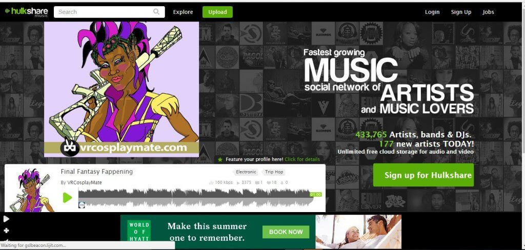 Best HulkShare music site